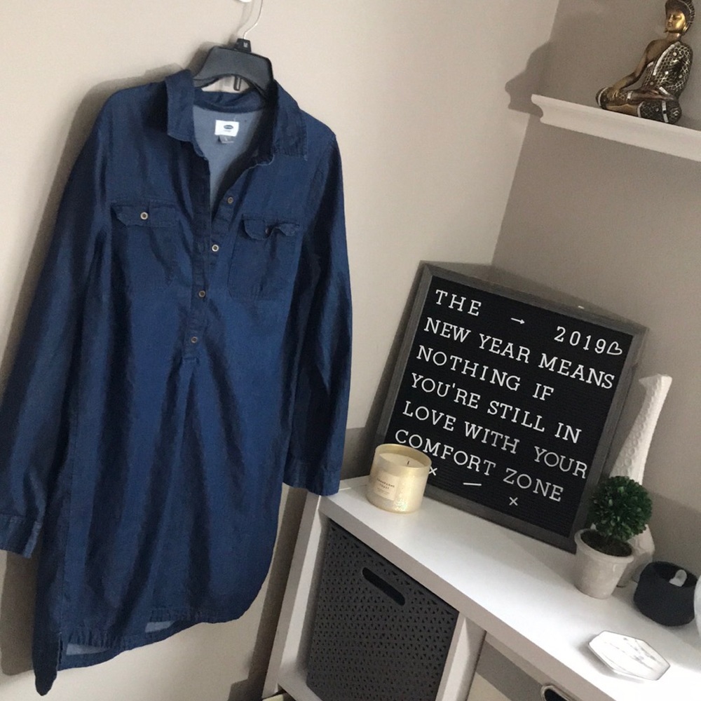 Adorable chambray dress